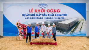 STECH tham dự Lễ khởi Công Dự Án Nhà Máy AQUATECK