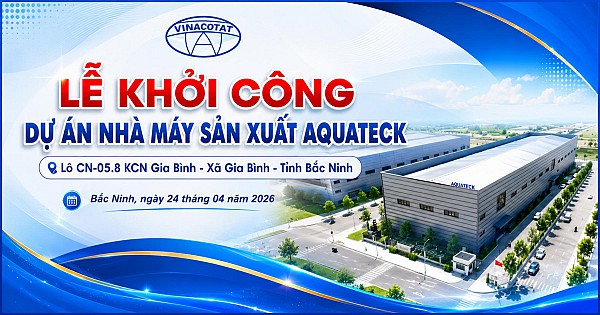 LỄ KHỞI CÔNG DỰ ÁN NHÀ MÁY AQUATECK
